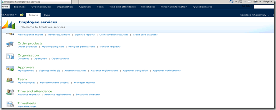 Employee Services Portal