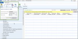 Create Worker Hire Action
