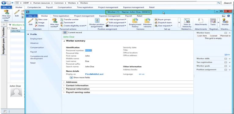 Worker Details Created