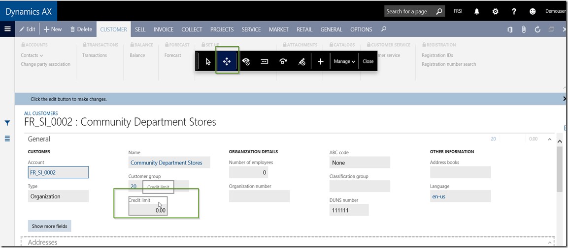 Rearrange Data Field